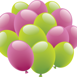 Balloons PNG image