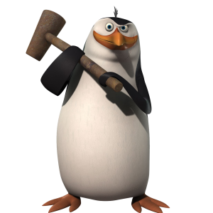 Madagascar penguins PNG