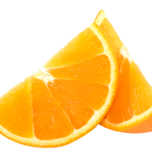Piece of orange PNG