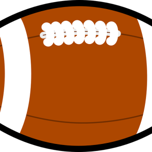 American football ball PNG