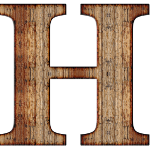 Letter H PNG