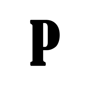 Letter P PNG