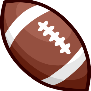 American football ball PNG