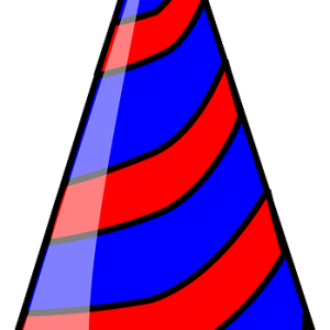 Party birthday hat PNG