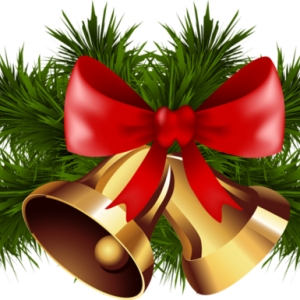 Christmas bell PNG image