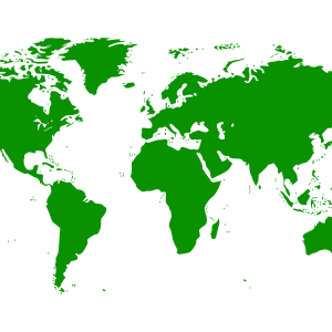 World map PNG