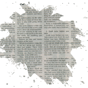 Newspaper piece PNG