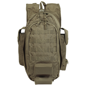 Military backpack PNG image
