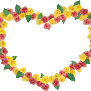 Floral frame PNG