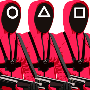 Squid Game guard PNG