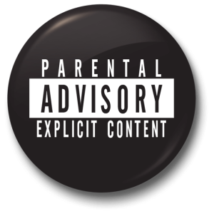Parental Advisory PNG circlce