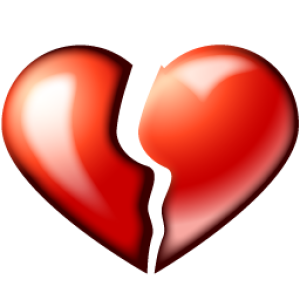 Broken heart PNG