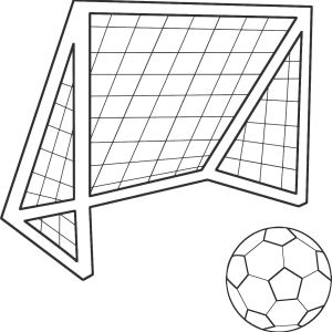 Football goal PNG