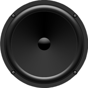 Audio speaker PNG