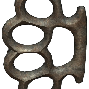 Brass knuckles PNG
