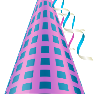 Party birthday hat PNG