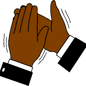 Clapping hands PNG