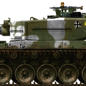Leopard tank PNG