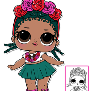 L.O.L. Surprise! doll PNG