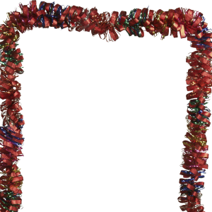 Christmas tinsel PNG