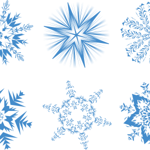 Snowflakes PNG image