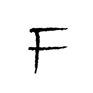 letter F PNG