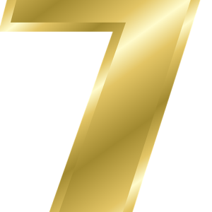number 7 PNG