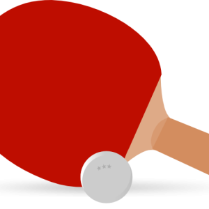 Ping Pong racket PNG image