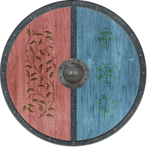 Viking shield PNG