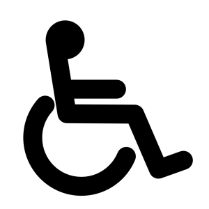 Disabled handicap symbol PNG