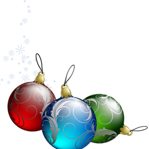Christmas balls baubles