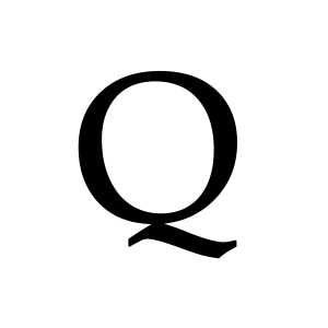 Letter Q PNG
