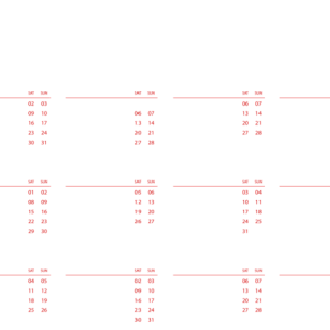 Calendar 2022 year PNG