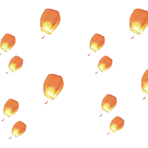 Sky lantern PNG