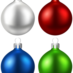 Christmas balls baubles