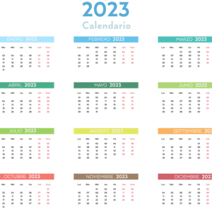 Calendar 2023 PNG