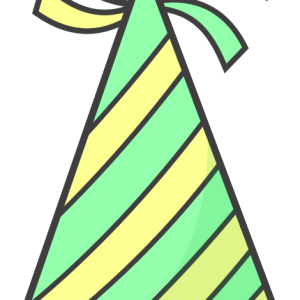 Party birthday hat PNG