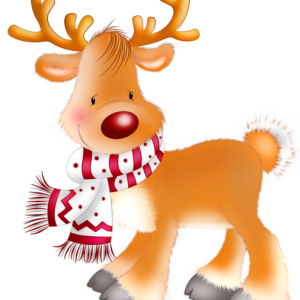 Santa Claus's reindeer PNG