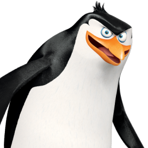 Madagascar penguins PNG