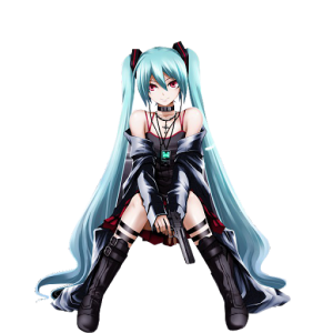 Anime girl PNG