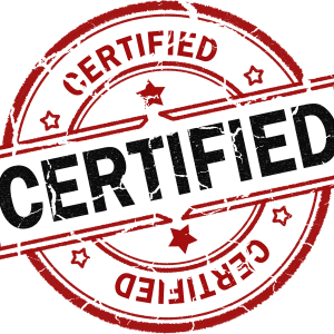 Certified PNG