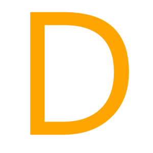 letter D PNG