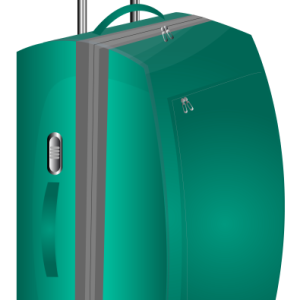 Baggage, trolley bag PNG