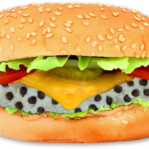 hamburger, burger PNG image Mac burger