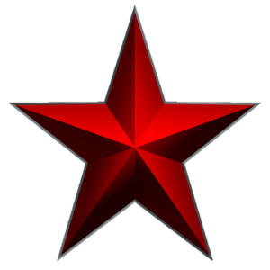 red star PNG image