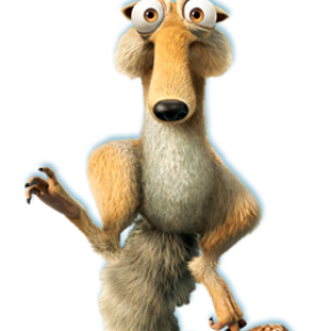 Ice Age squirrel PNG