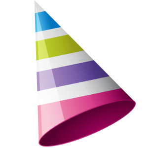 Party birthday hat PNG