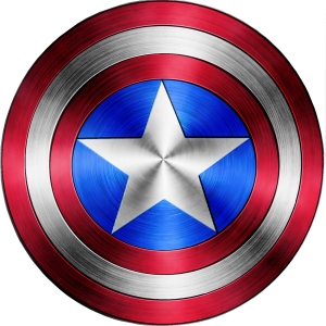 Captain America shield PNG