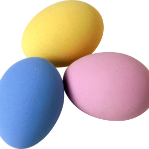 Colorful eggs PNG image