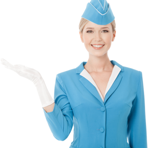 Stewardess PNG
